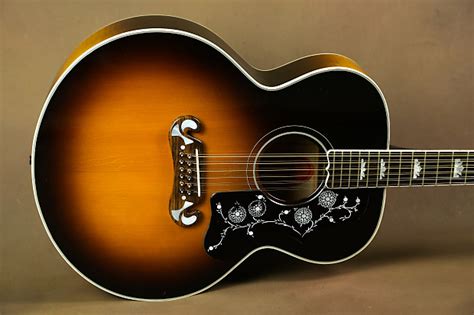 1995 Gibson SJ-200 12-String Custom Acoustic Guitar J-200 | Reverb