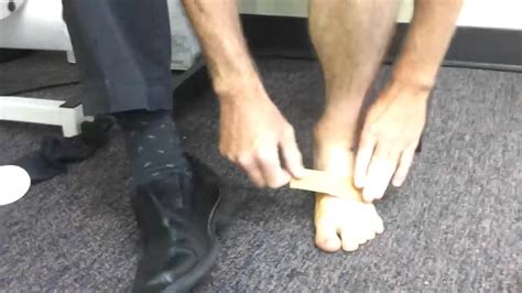 Taping Your Own Plantar Fascia Youtube