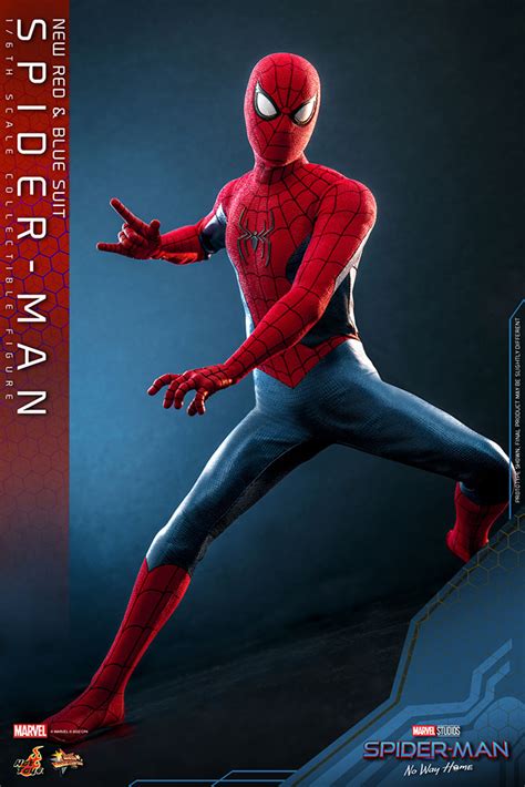 Sixth Scale Figure Spider Man New Red And Blue Suit Spider Man