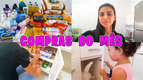 Vlog Compras Do M S Completa Fev Quanto Gastei Organiza O Das