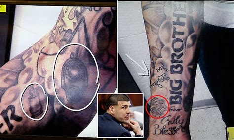 Artist who inked Aaron Hernandez's tattoos testifies | Daily Mail Online