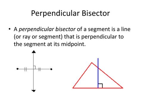 PPT Perpendicular Bisectors Angle Bisectors Medians Altitudes