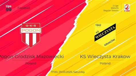 Watch Pogon Grodzisk Mazowiecki Vs Ks Wieczysta Krakow