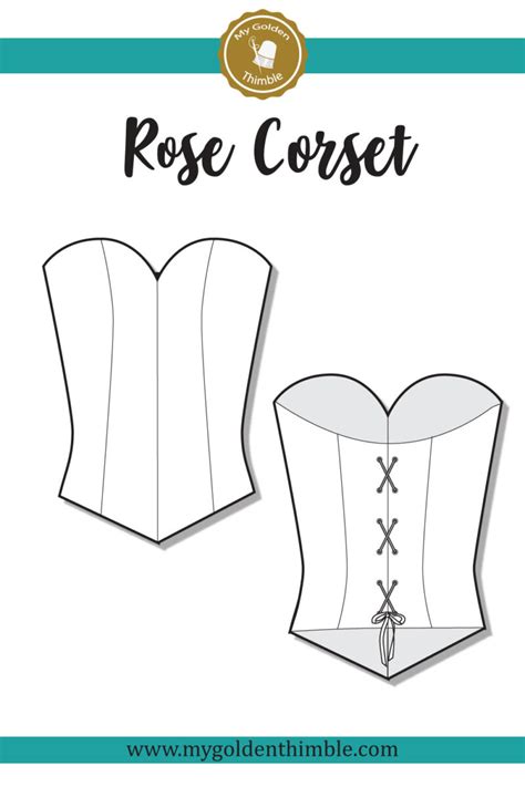 Free Printable Corset Top Pattern Lannaosasere