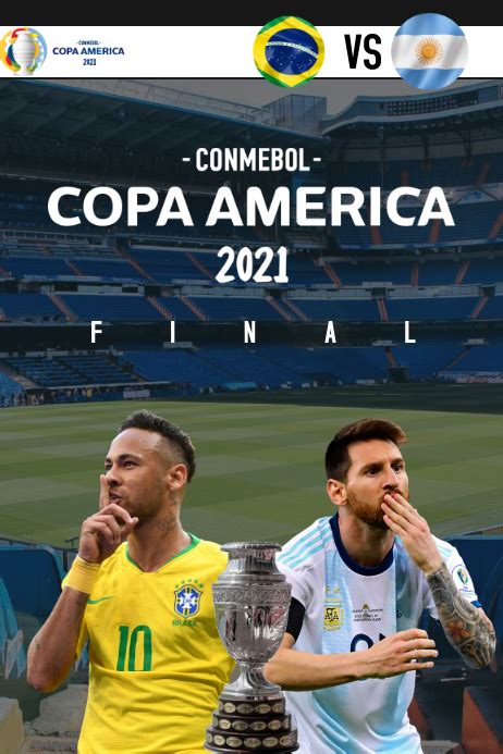 Copa America Finals Template Postermywall