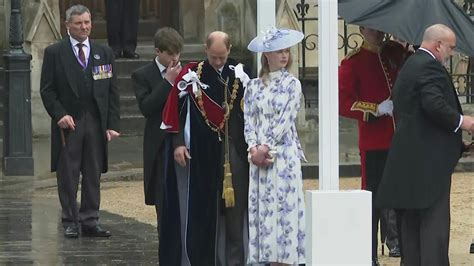 Prince Edward And Sophie Duchess Of Edinburgh Arrive For Coronation