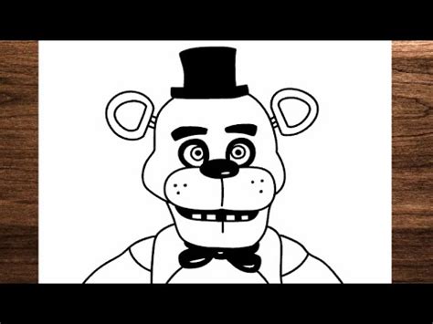 Comment Dessiner Freddy Fnaf 1 Etape Par Etape Five Nights At Freddy S