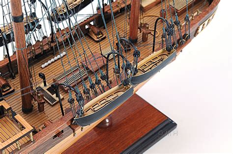 CSS Alabama Wooden Steam Tall Ship Model 32" Civil War Raider - CaptJimsCargo