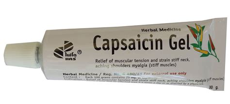 Capsaicin Gel Myalgia Muscle Arthritis Joint Pain Relief Cream Hot