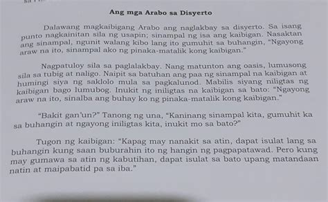 Ano Ang Masasabi Mo Sa Mga Maikling Kwento Na Ito May Natutuhan Ka Bang