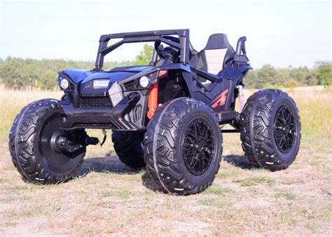 MEGA BUGGY DLA 2 DZIECI 4 SILNIKI 310 W 24V MIĘKKIE SIEDZENIE