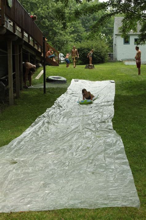 DIY Sprinkler And Slip N Slide Setups For Summer Atelier Yuwa Ciao Jp