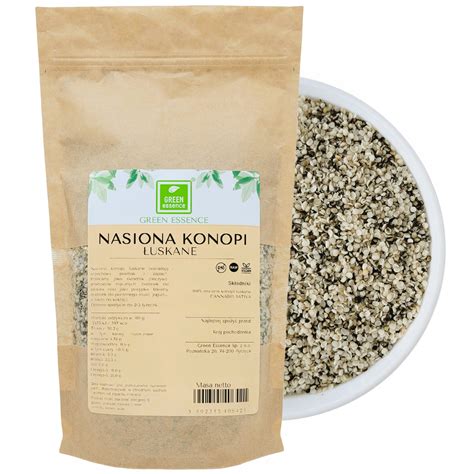 Nasiona KONOPI ŁUSKANE Ziarno 500g Cannabis Sativa 10728784997 Allegro pl