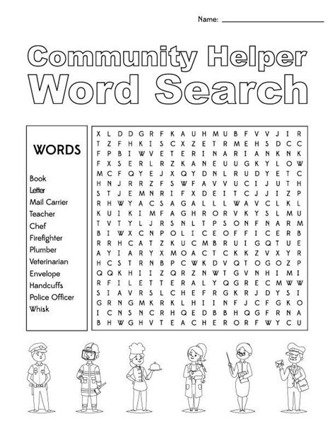 Community Helpers Worksheets That Teach And Entertain Kids Community