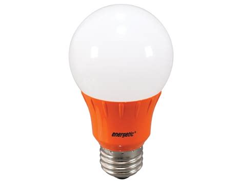 Orange LED Light Bulb 4 Pack