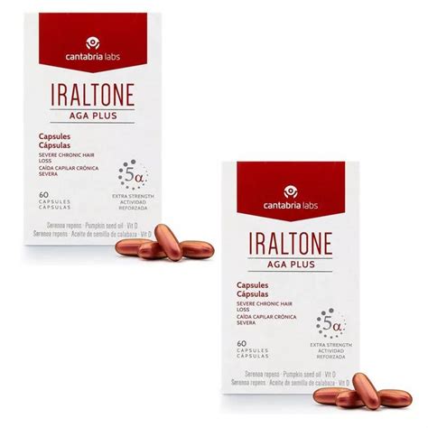 Iraltone AGA Plus 2x60 Cápsulas Atida