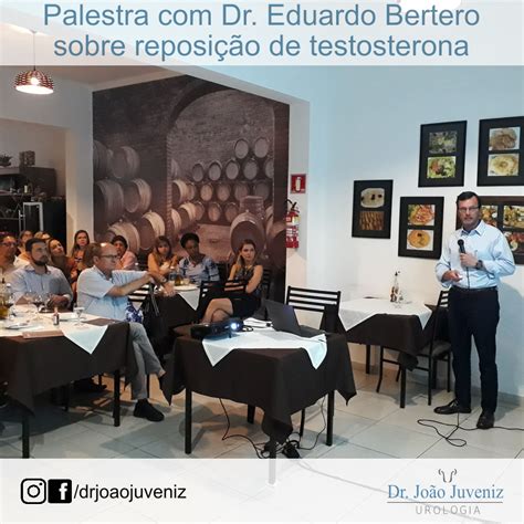 Dr Joao Juveniz Palestra Dr Eduardo Bertero Sobre Reposicao De