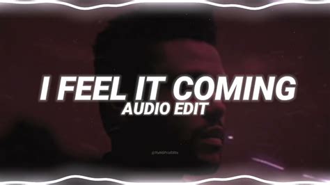 I Feel It Coming The Weeknd Ft Daft Punk [edit Audio] Youtube Music