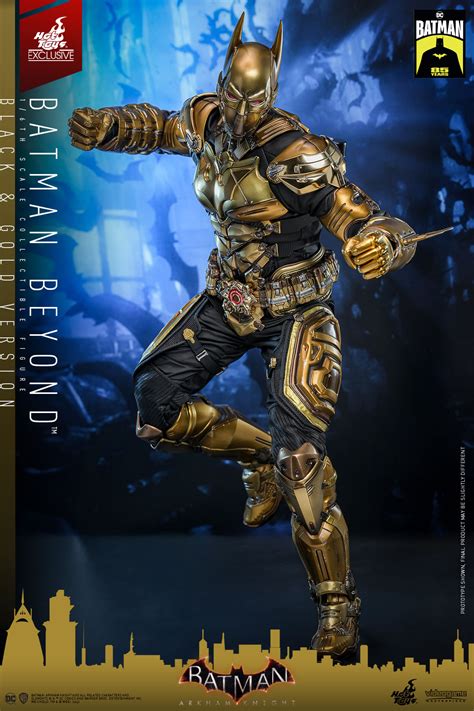 Batman Arkham Knight Hot Toys Batgirl And Batman Beyond Black And Gold Version The Toyark