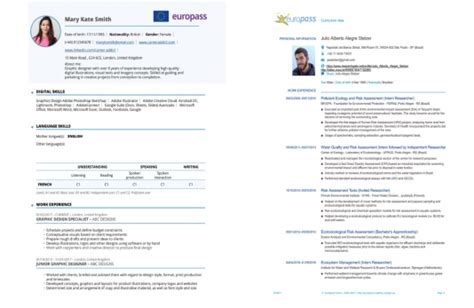 Europass CV And Cover Letter Making And Editing Legiit