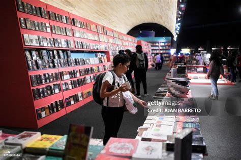 Visitors Attend The Opening Of The International Book Fair In Which