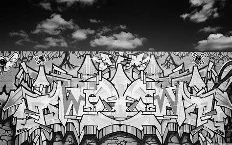 Black and White Graffiti Art Wallpapers - Top Free Black and White ...