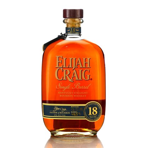 Elijah Craig 18 Year Old Single Barrel 2019 | Whisky Auctioneer