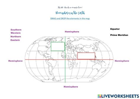 Hemispheres Activity Live Worksheets Worksheets Library