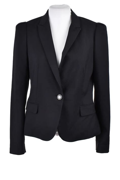 Zara Blazer Preto Liso Troc