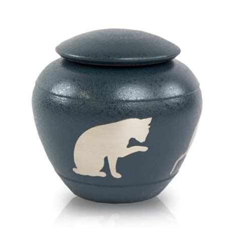 Ceramic Cat Urn Custom Radiant Heart After Care For Pets