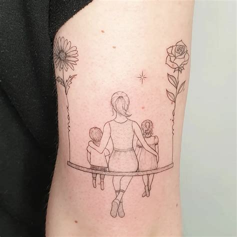 60 Beautiful Mother And Son Tattoos With Meaningful Representations Psycho Tats