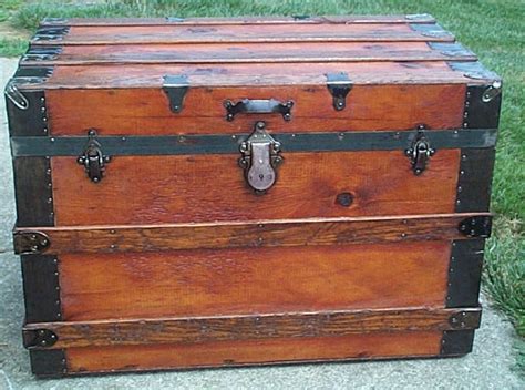 Restored Navy Retirement Gift Shadow Box Idea Flat Top Antique