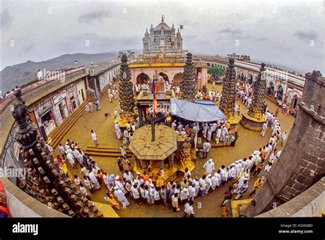 Khandoba Temple Jejuri Maharashtra India Asia Stock Photo