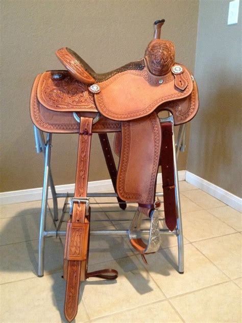 Custom Barrel Racing Saddle By Kenneth Restani Aka Restani Leather