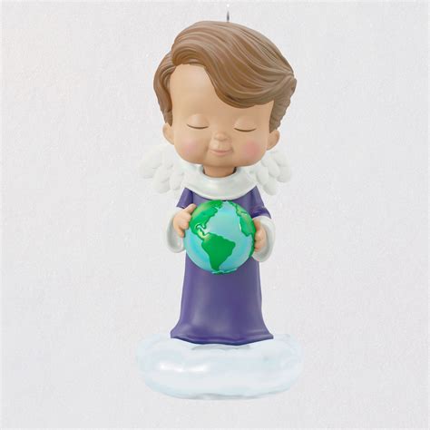 2022 Mary S Angel Aster Hallmark Christmas Ornament Hooked On