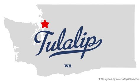 Map of Tulalip, WA, Washington