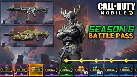 Season Battle Pass All Rewards Leak Codm Season Cod Mobile