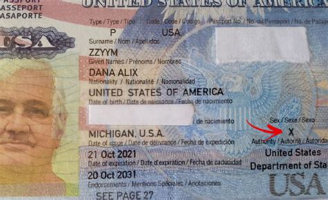 First Ever U S Passport Issued With X Gender Designation Feds