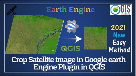 Crop Satellite Image In Google Earth Engine QGIS Plugin ENGLISH