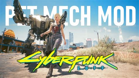 Cyberpunk 2077 Mod Adds Companion Androids Drones And Mechs Also My