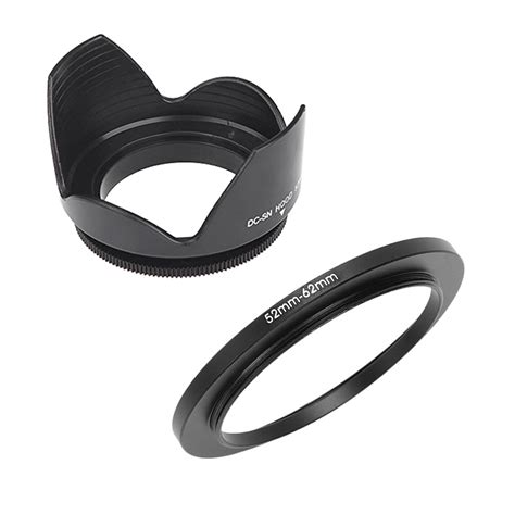 2023 DC SN HOOD 62mm Screw Mount Flower Crown Lens Hood Petal Shape For