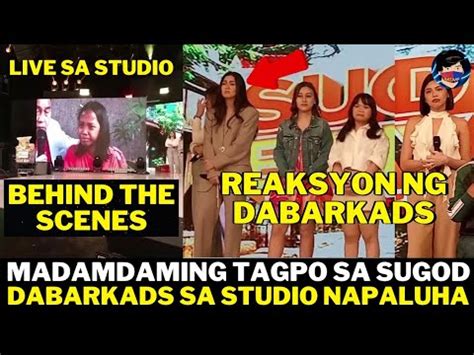 Behind The Scenes Madamdaming Tagpo Sa Sugod Bahay Dabarkads Miles