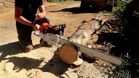 Cut Test Stihl Ms 881 Vs Husqvarna 3120xp Youtube