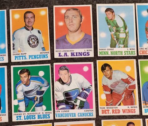 Lot Of 44 1970 71 OPC O Pee Chee Hockey Cards Nice Condition VG EX EX