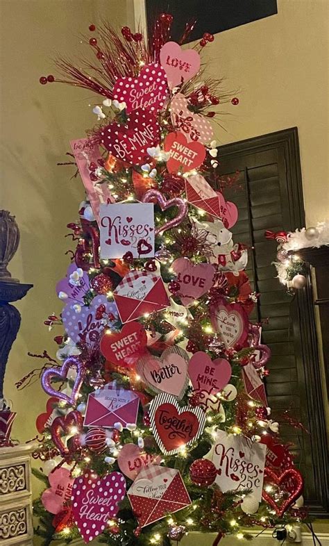 Pin By Mel Scifi On A Tree For All Seasons Valentine Tree Diy