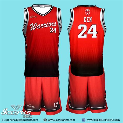 Warriors Basketball Jersey & Shorts | Icarus Shirts