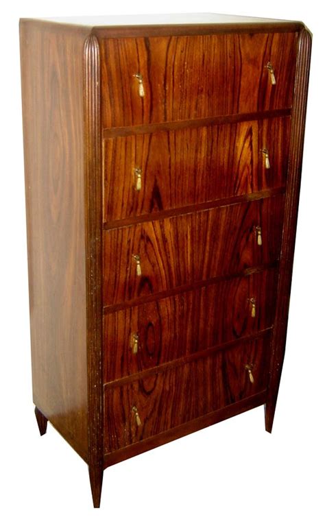 Art Deco Brazilian Rosewood Cabinet Dynamique Creations Modernism