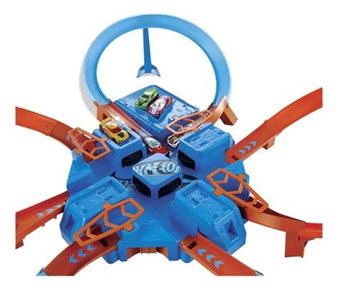 Hot Wheels Criss Cross Crash Track Set Exclusivo De Amazon Envío gratis