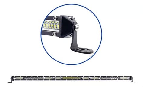 Barra Led W Super Slim Cm D Leds Valvula Respiro