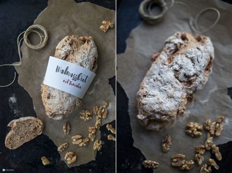 Walnussbrot Mit Getrockneten Tomaten Einfaches Brot Backen